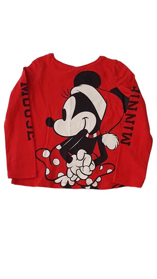 NEXT DISNEY MINNIE MOUSE KARÁCSONYOS KISLÁNY FELSŐ 104 Main Image