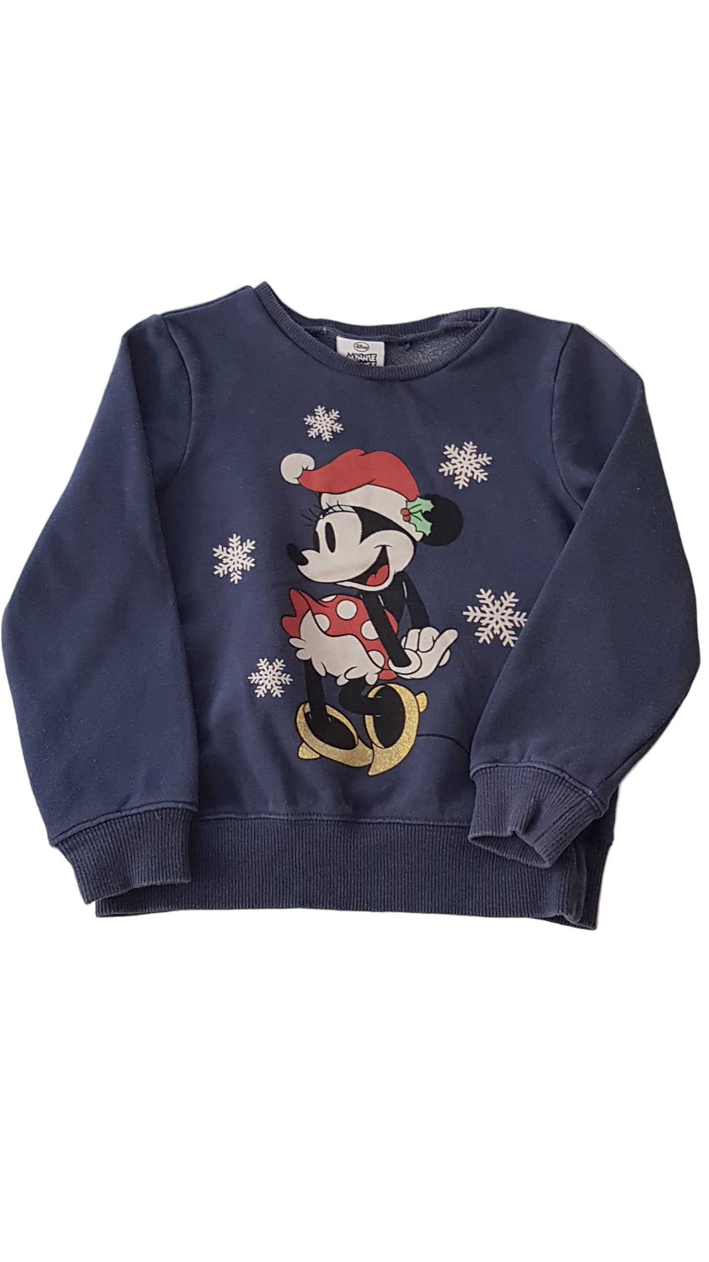 NEXT DISNEY MINNIE MOUSE KARÁCSONYI, KISLÁNY PULÓVER 116