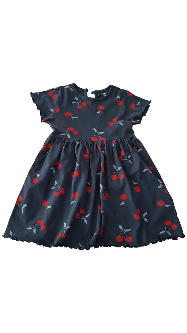 PRIMARK CSERESZNYÉS KISLÁNY RUHA 92 Hover Image