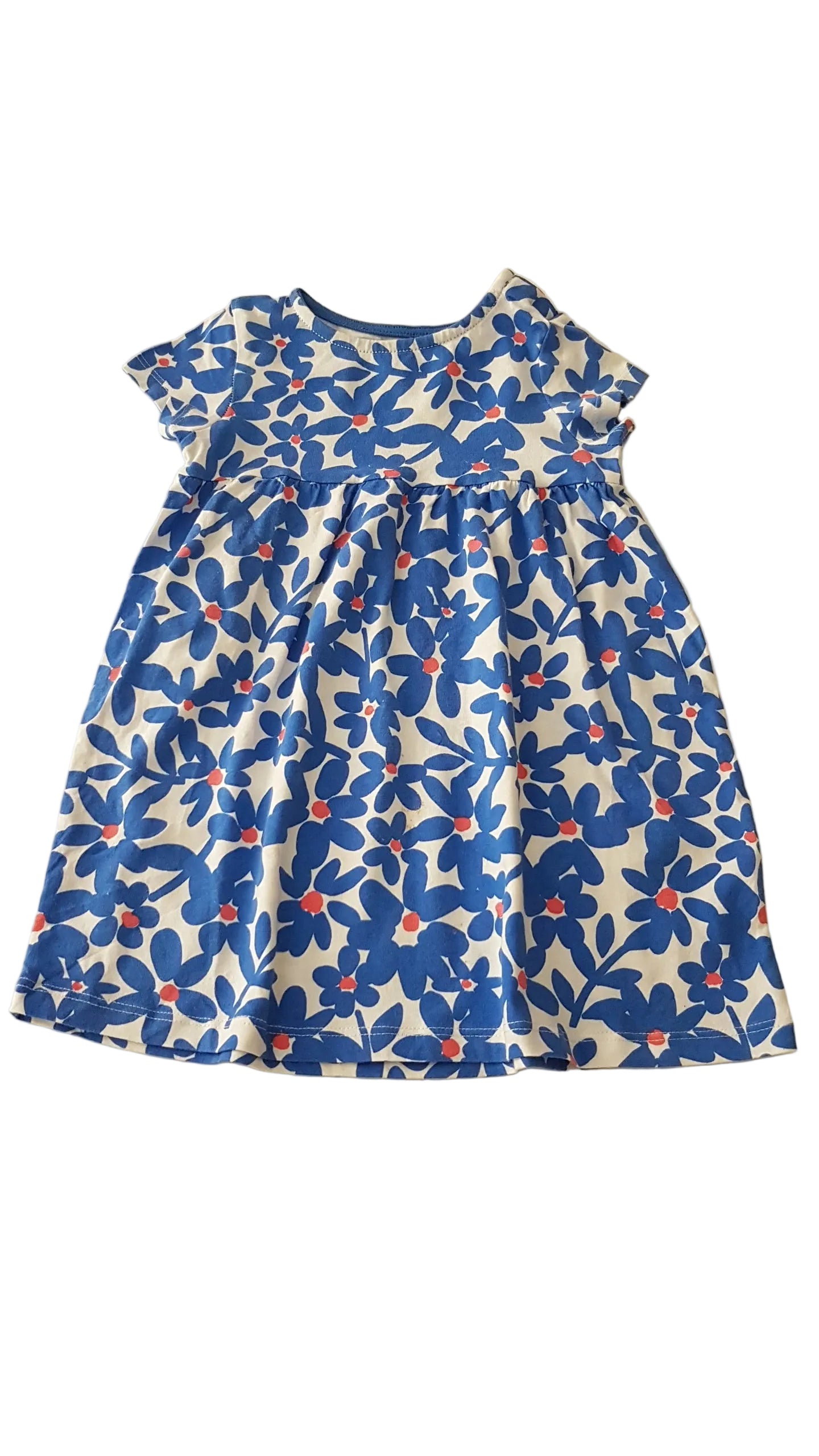 ÚJ F&F CSODASZÉP VIRÁGOS KISLÁNY RUHA 86