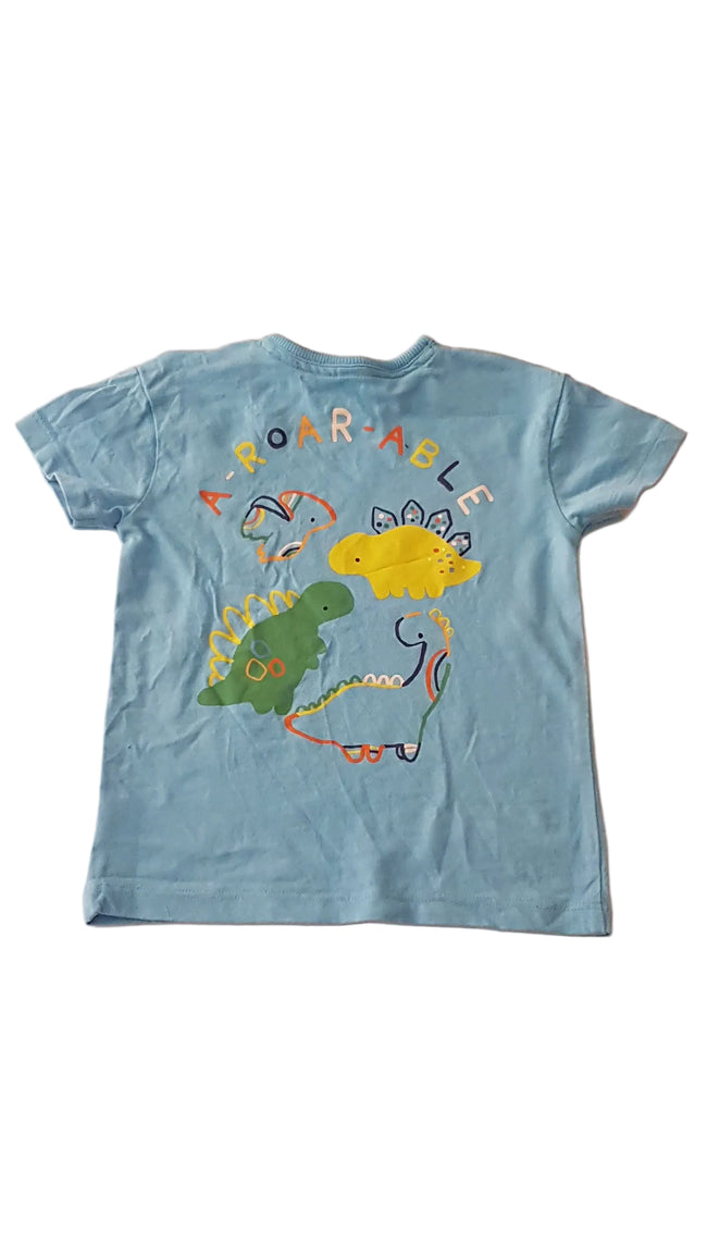 ÚJ GEORGE SZÍNES DÍNÓS KISFIÚ PÓLÓ 80 Main Image