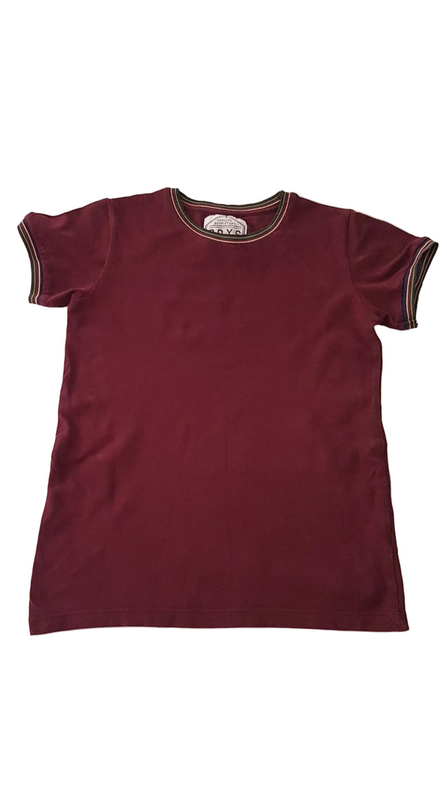 MATALAN BORDÓ SZÍNŰ KISFIÚ PÓLÓ 140-146 Hover Image