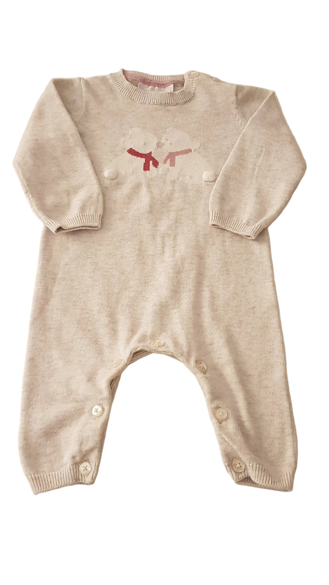 THE LITTLE WHITE COMPANY KÖTÖTT, UNISEX KEZES-LÁBAS 68 Hover Image