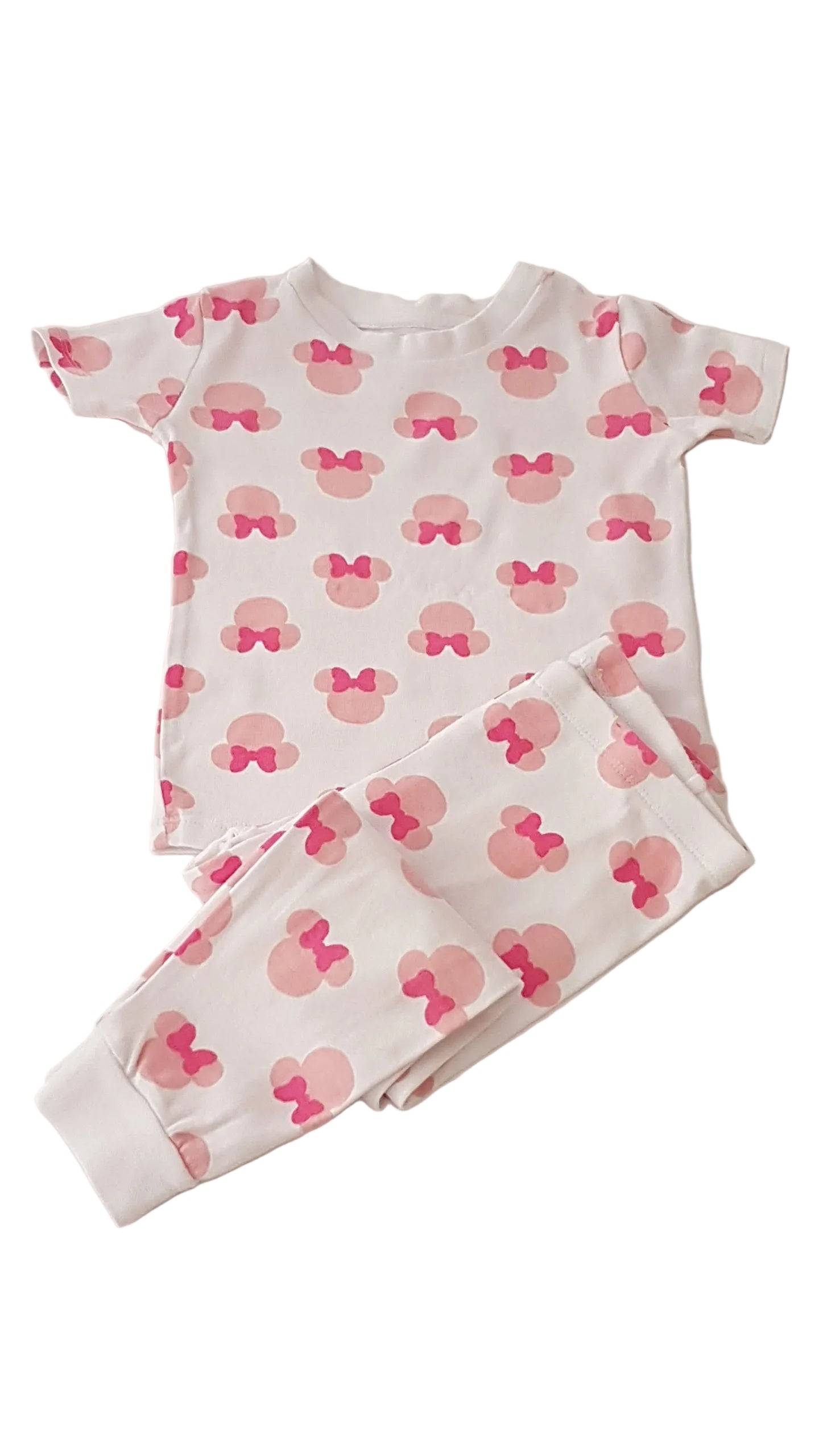 PRIMARK DISNEY MINNIE MOUSE KISLÁNY PIZSAMA 92