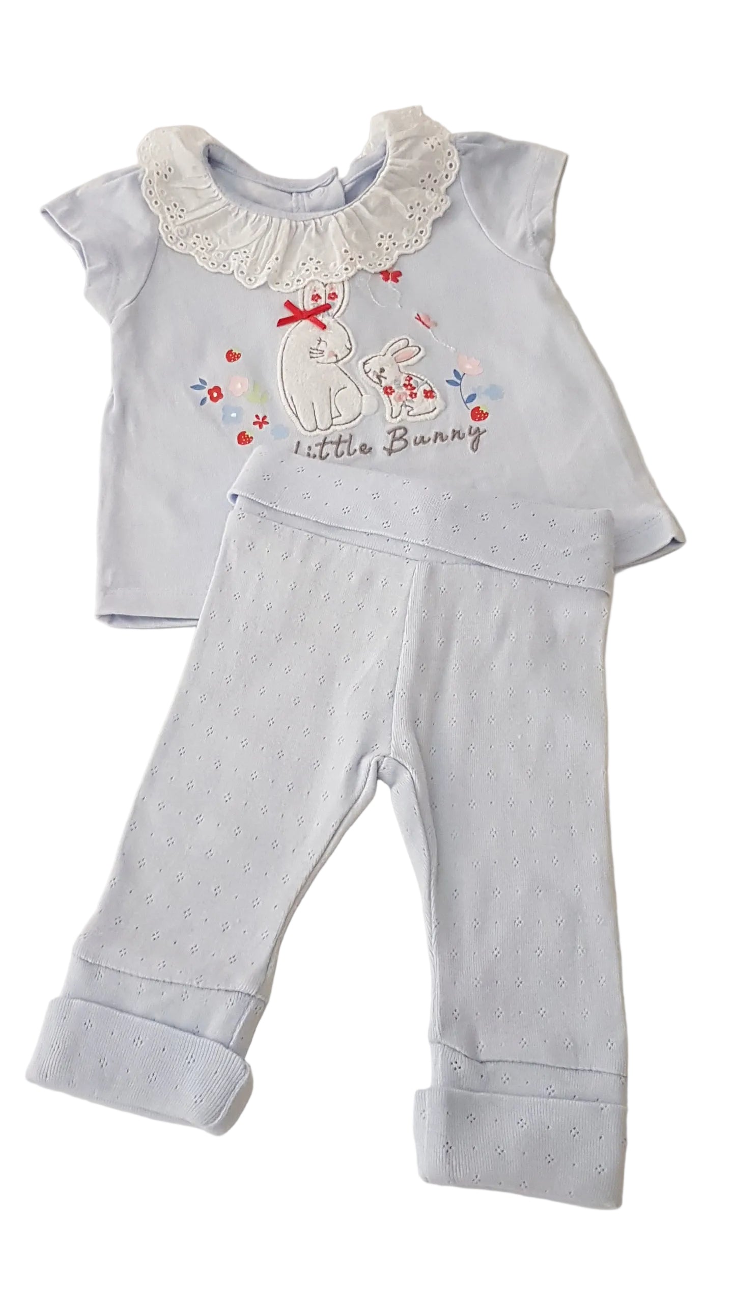 ÚJ NUTMEG LITTLE BUNNY FELIRATOS KISLÁNY SZETT  62