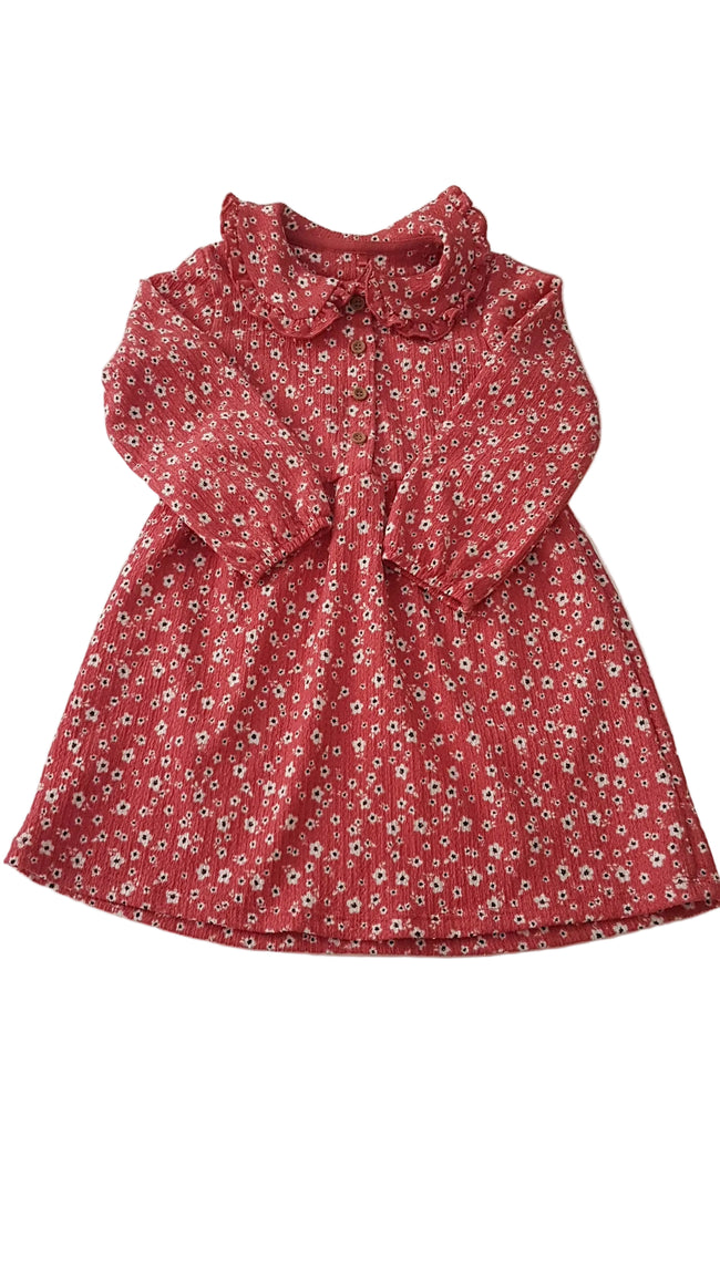 NUTMEG VIRÁGOS KISLÁNY RUHA 98-104 Hover Image