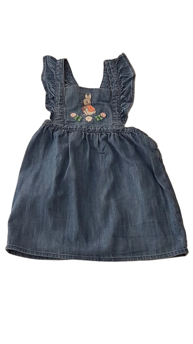 M&S PETER RABBIT KANTÁROS, PUHA FARMER KISLÁNY RUHA  80-86 Hover Image