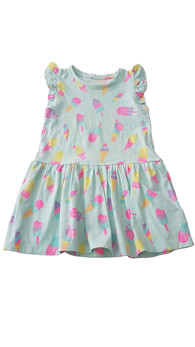 PRIMARK SZÍNES FAGYIS KISLÁNY RUHA 98 Hover Image