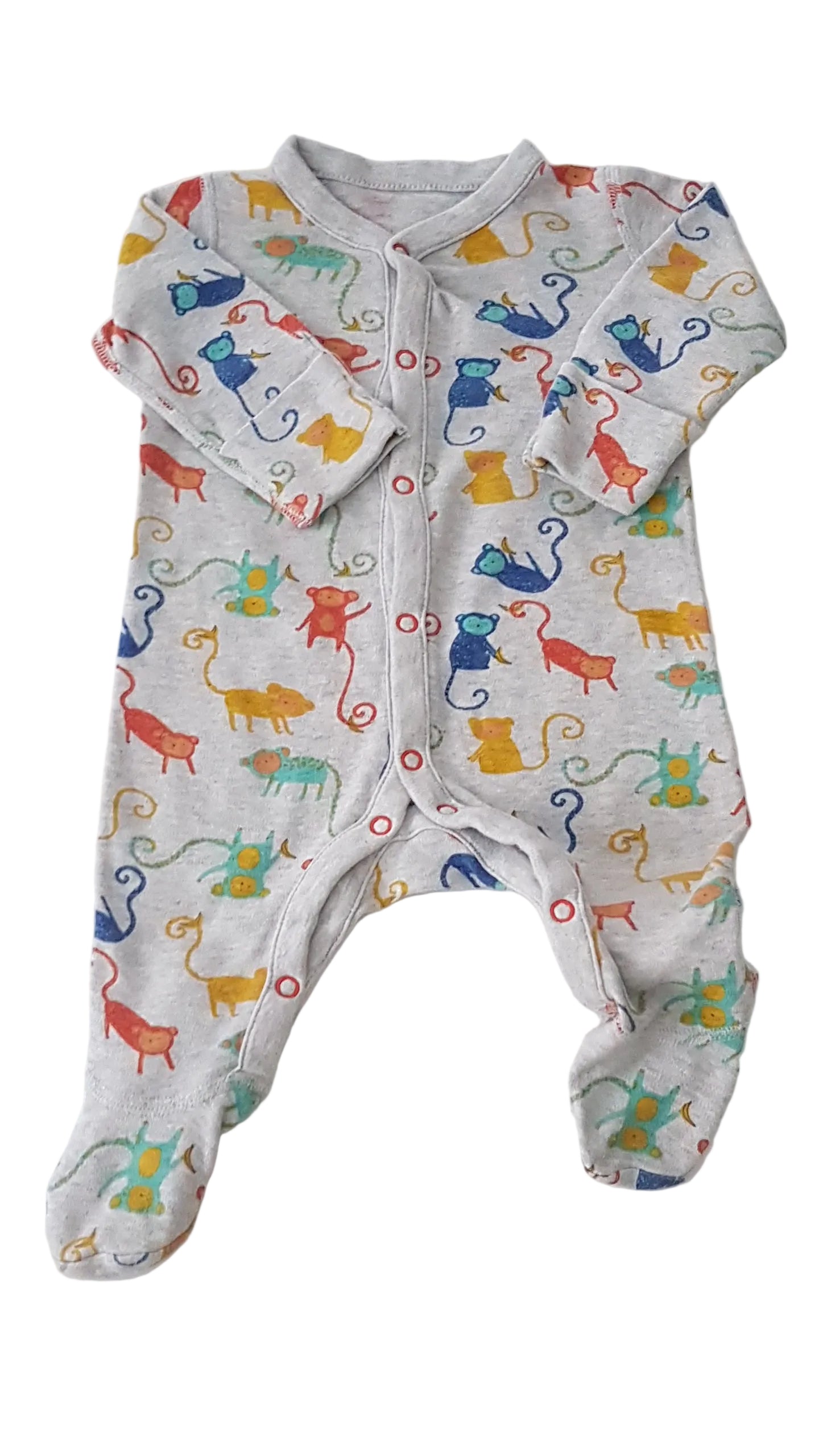MOTHERCARE VIDÁM MAJMOS KISFIÚ RUGDALÓZÓ 62