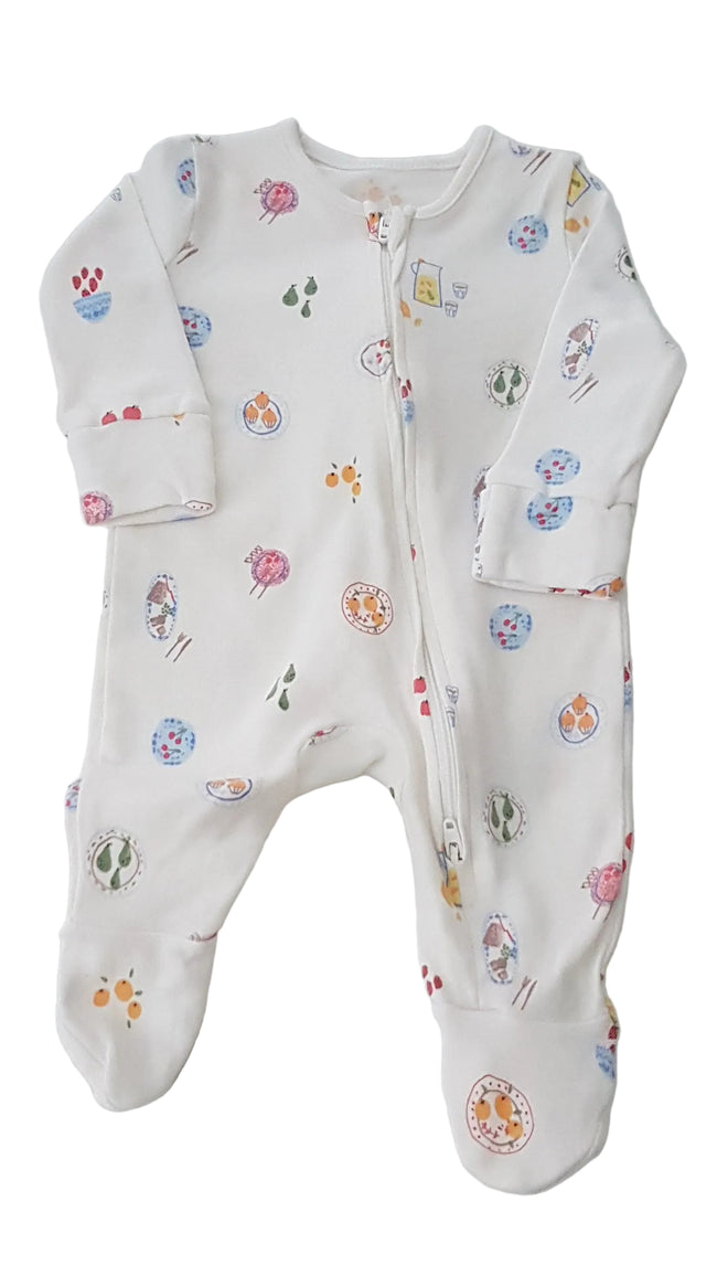 GEORGE SZÍNES MINTÁS  UNISEX  RUGDALÓZÓ 56 Hover Image
