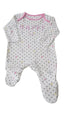MOTHERCARE PÖTTYÖS, HAPPY FELIRATOS KISLÁNY RUGDALÓZÓ 56