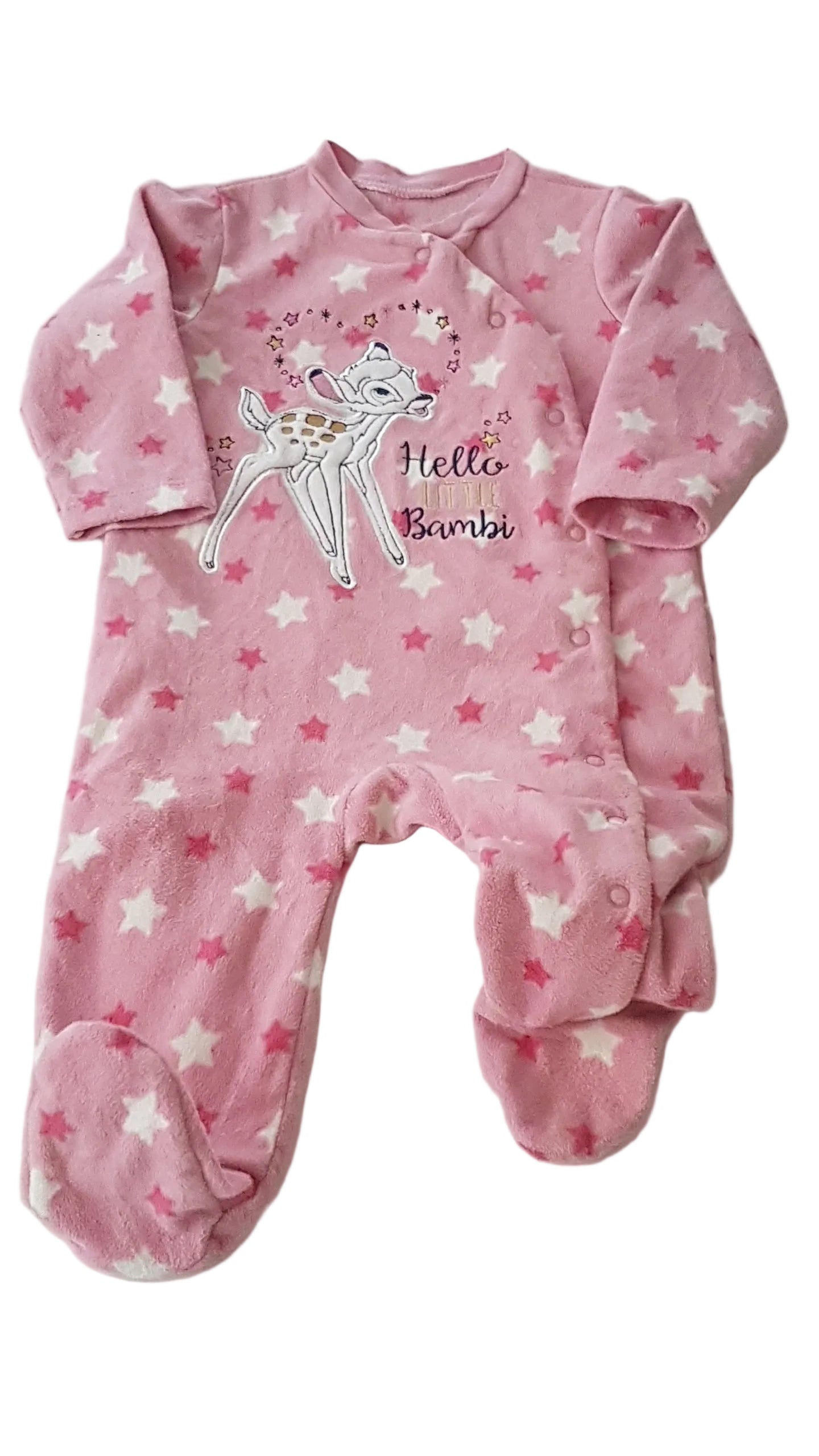 DISNEY BABY HELLO BAMBI KISLÁNY POLÁR  RUGDALÓZÓ 68-74