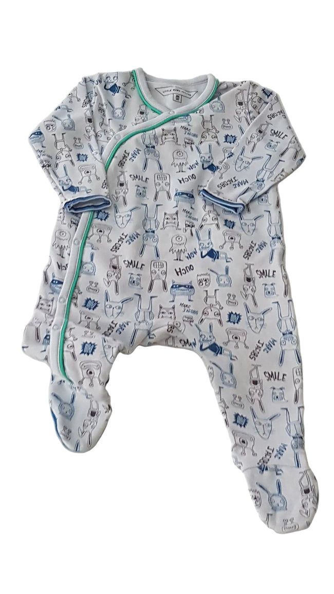 LITTLE MARC JACOBS ROBOTOS KISFIÚ  RUGDALÓZÓ  62 Hover Image