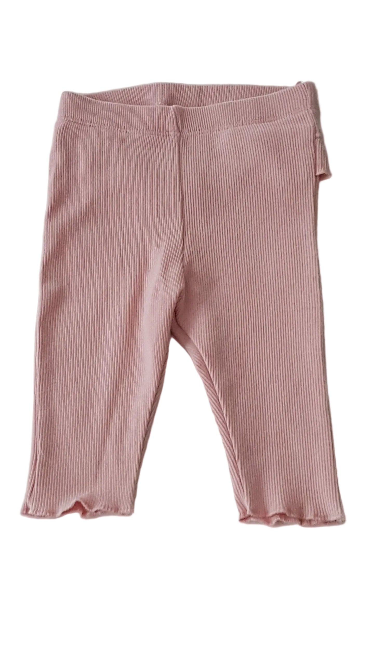 H&M FODROS, PÚDER SZÍNŰ ,ORGANIKUS PAMUT KISLÁNY  LEGGINGS 56