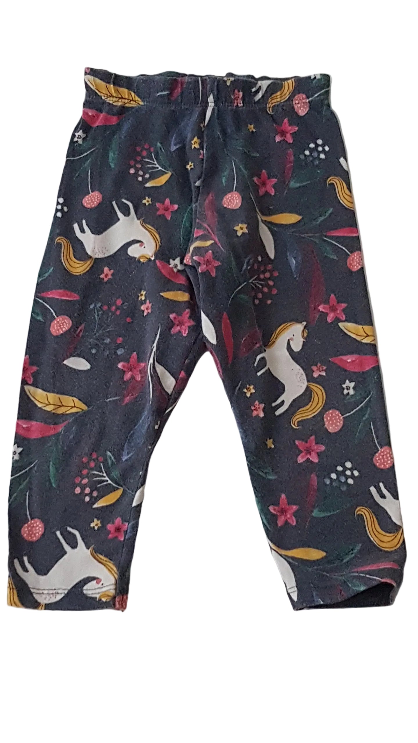 F&F UNIKORNIS KISLÁNY LEGGINGS 86