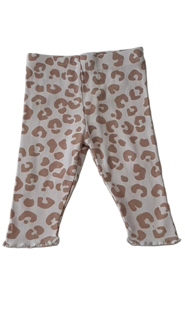 ÚJ TU OCELOT MINTÁS KISLÁNY LEGGINGS 62-68 Hover Image