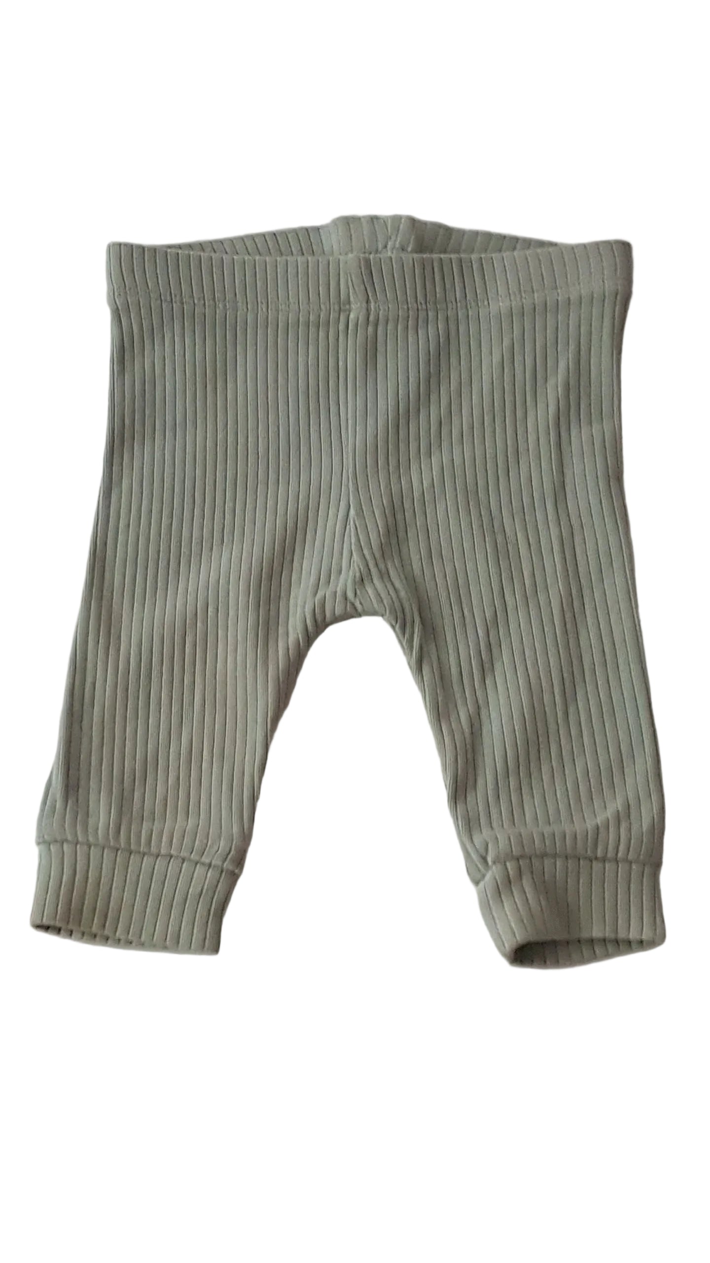 ÚJ TU BORDÁZOTT, ZÖLD UNISEX LEGGINGS 56-62