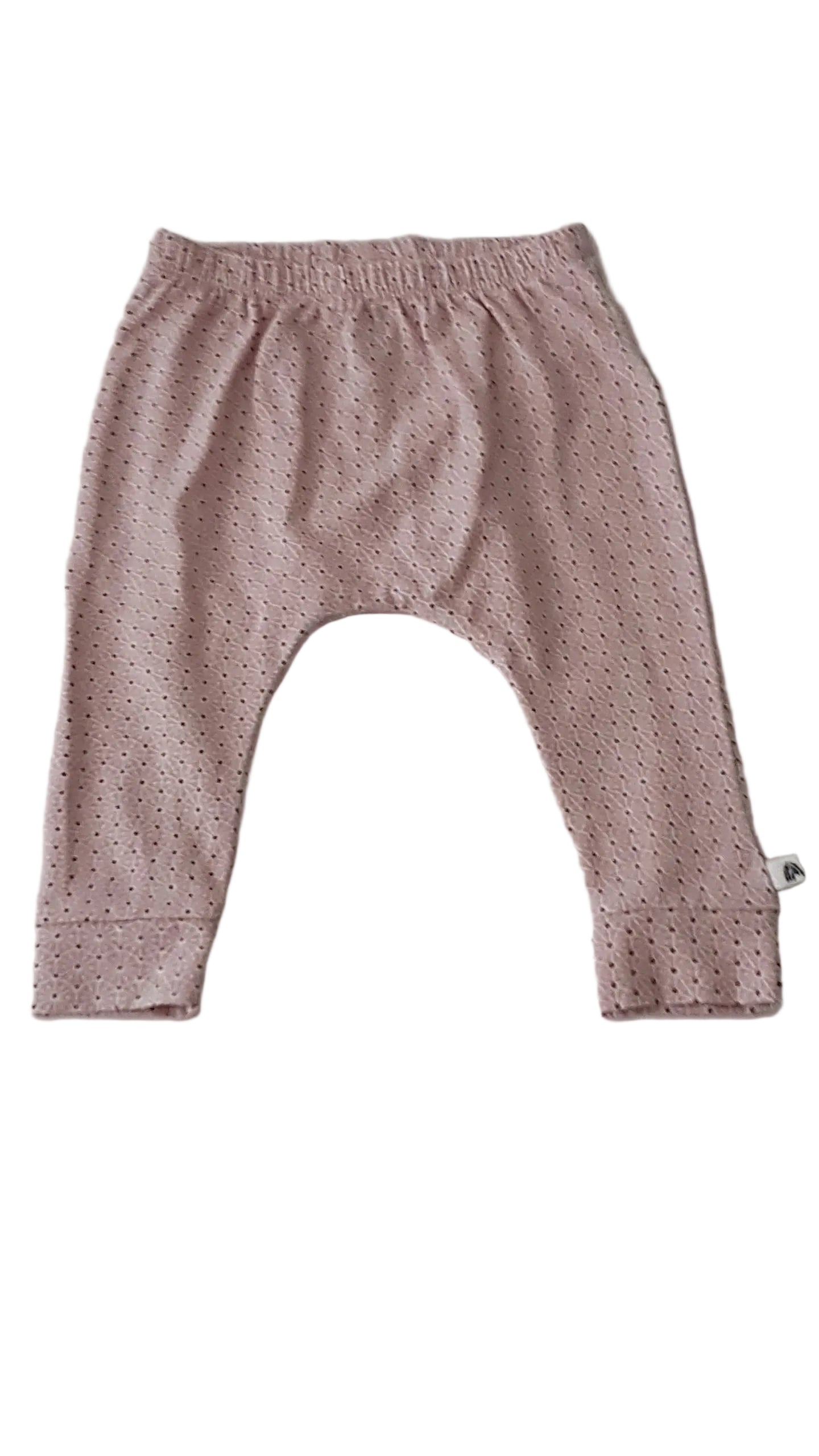 ÚJ NEXT PÚDER SZÍNŰ, MINTÁS KISLÁNY LEGGINGS 74