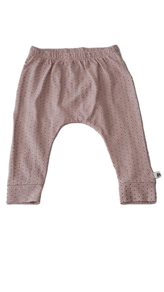 ÚJ NEXT PÚDER SZÍNŰ, MINTÁS KISLÁNY LEGGINGS 74 Hover Image