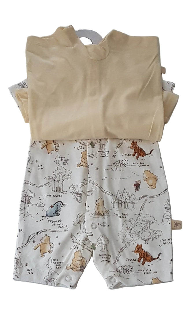 ÚJ DISNEY MICIMACKÓ & BARÁTAI KISFIÚ PLAYSUIT  SZETT 62-68 Main Image