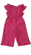 ÚJ PRIMARK MÁLNA SZÍNŰ, MADEIRÁS, CSINI KISLÁNY JUMPSUIT  80