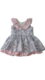 NEWNESS SPANISH DESIGNER CSODASZÉP KISLÁNY RUHA 98