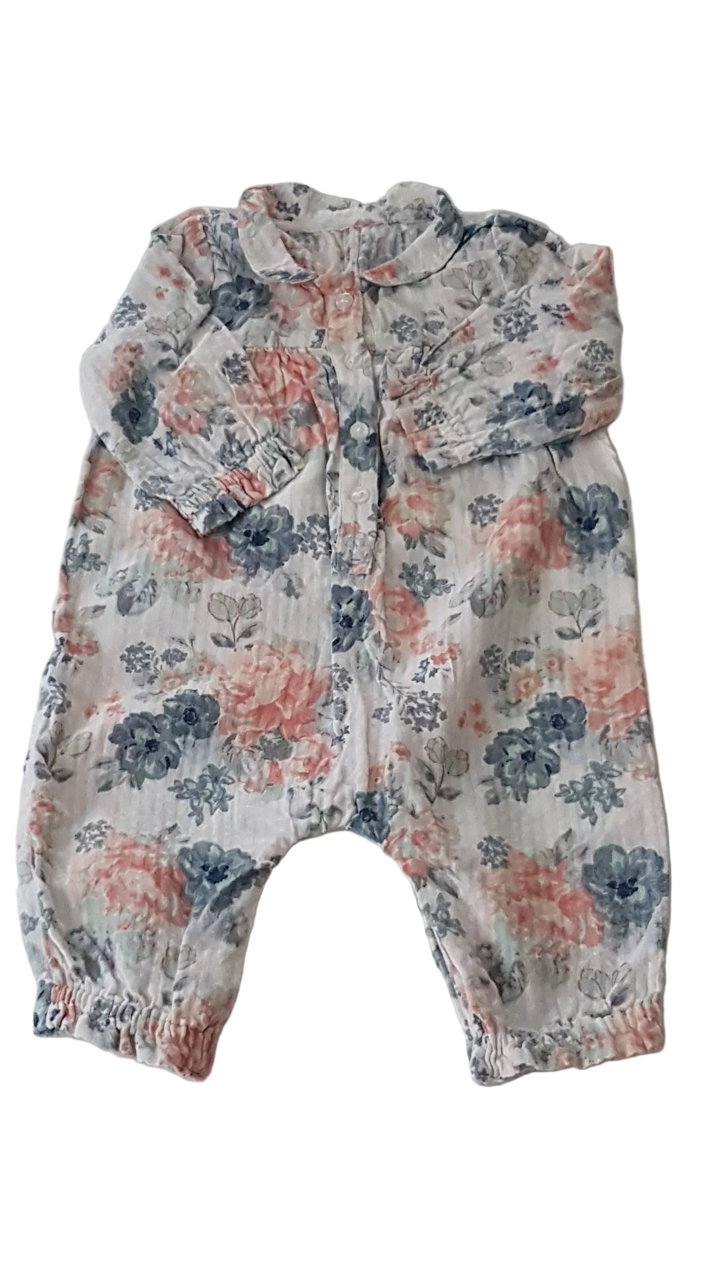 TU VIRÁGOS KISLÁNY JUMPSUIT 62-68