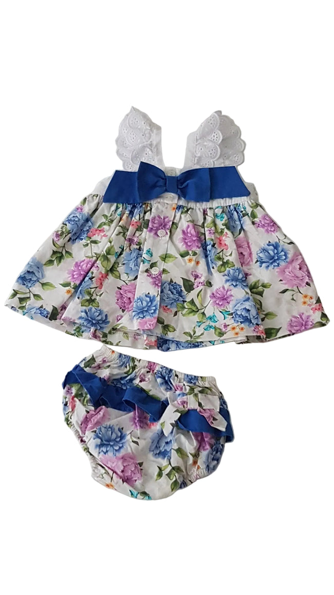 SPANISH DESIGNER GYÖNYÖRŰ  ALKALMI KISLÁNY RUHA 80-86 Main Image