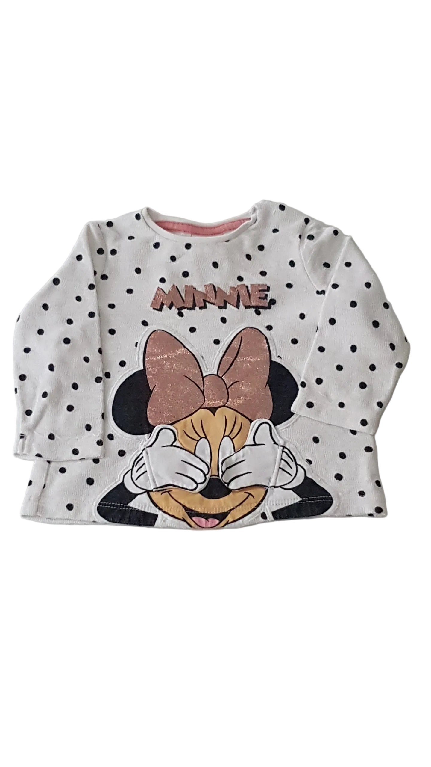 ÚJ DISNEY BABY MINNIE MOUSE KISLÁNY FELSŐ 62