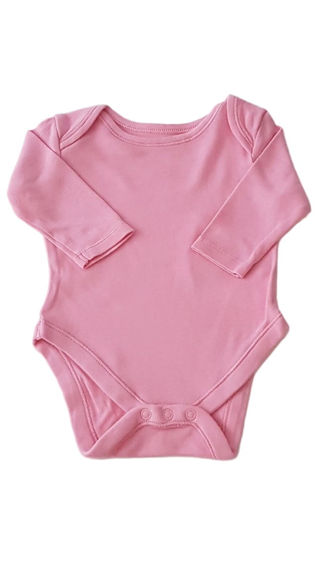 ÚJ PRIMARK RÓZSASZÍN KISLÁNY BODY 62 Hover Image