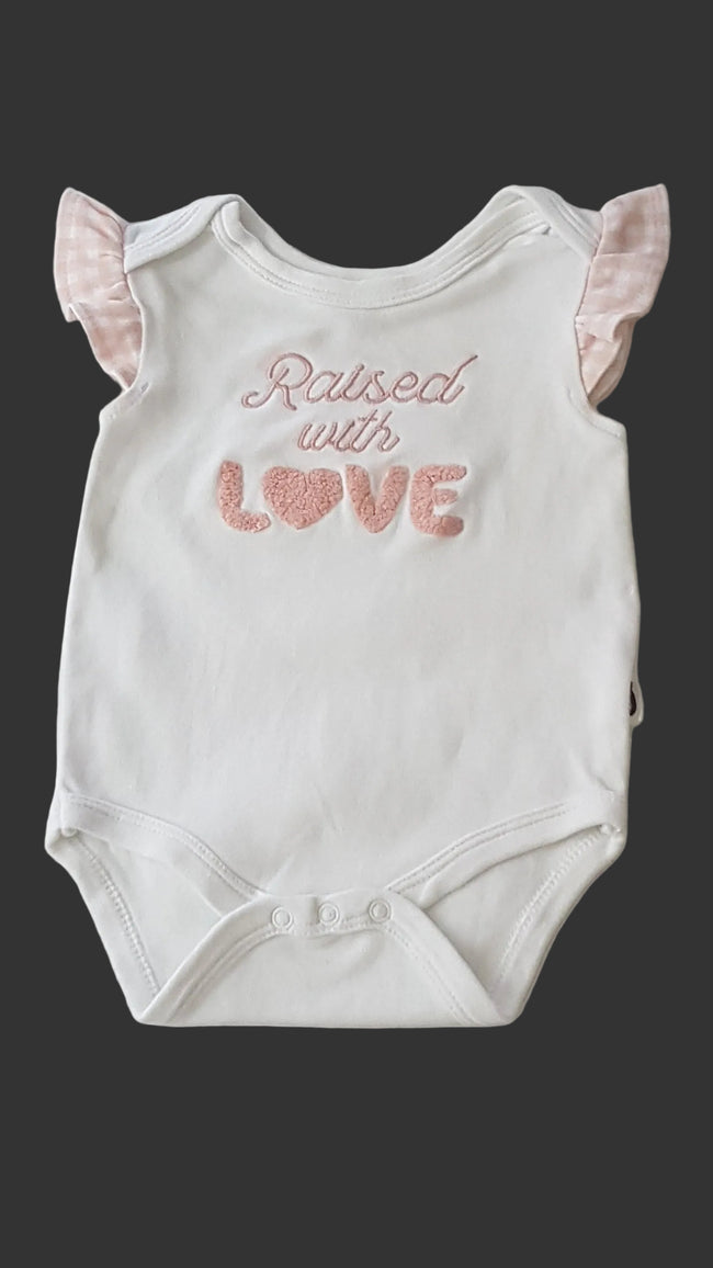 RABBIT & BEAR RAISED WITH LOVE  FELIRATOS KISLÁNY BODY 68 Hover Image