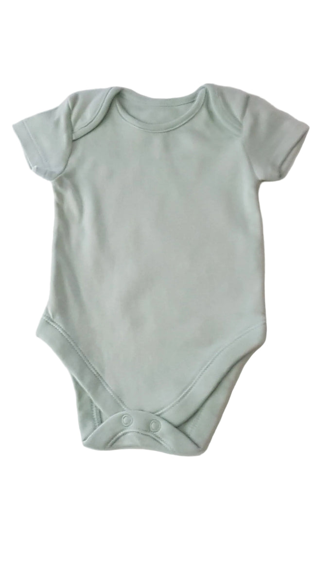 ÚJ GEORGE MENTA SZÍNŰ UNISEX BODY 56-62 Hover Image