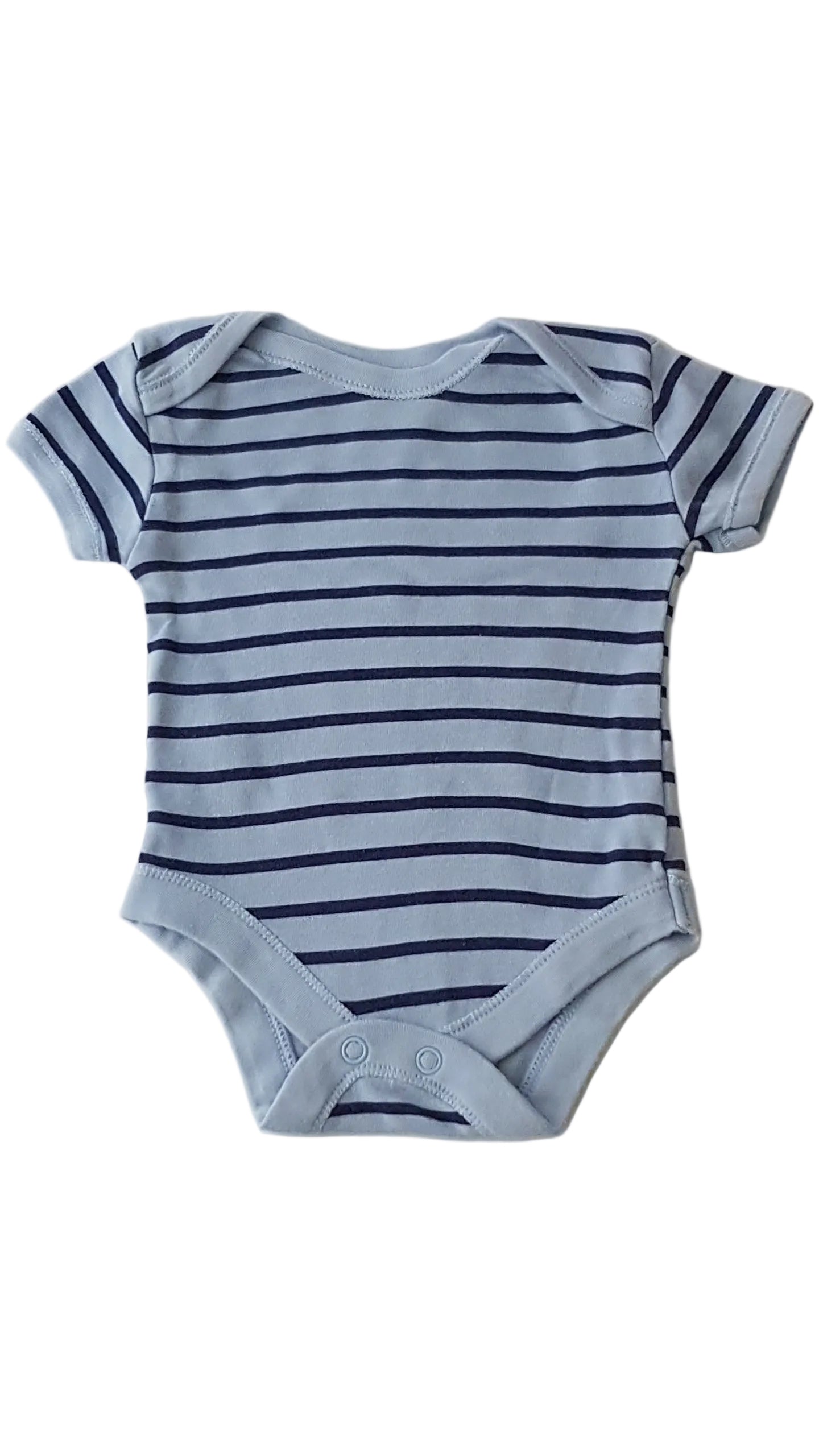 MATALAN KÉK-CSÍKOS KISFIÚ BODY 62