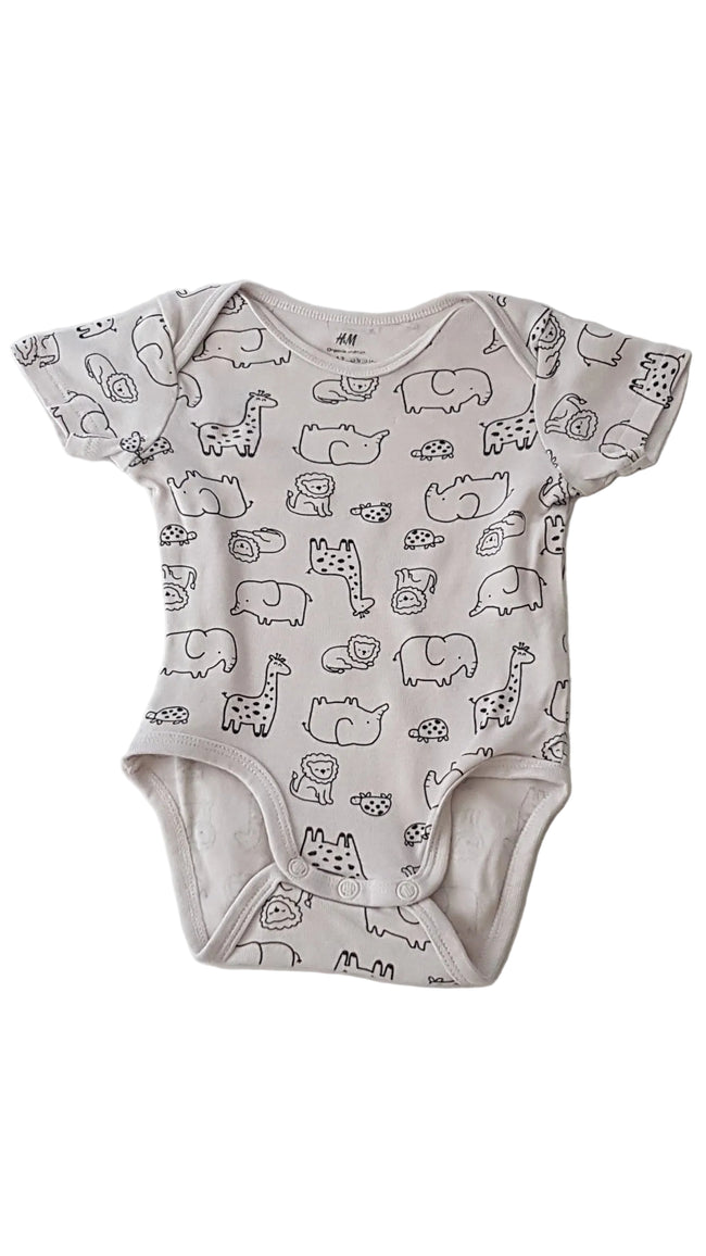 H&M ÁLLATOS, ORGANIKUS PAMUT UNISEX BODY 62 Hover Image