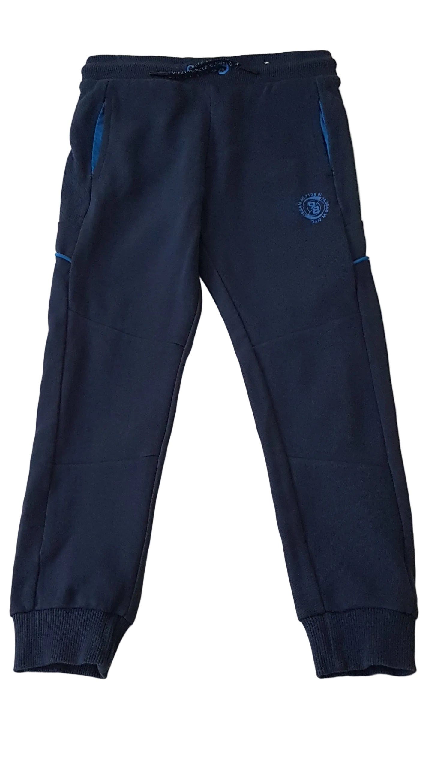 F&F SÖTÉTKÉK KISFIÚ JOGGERS 128