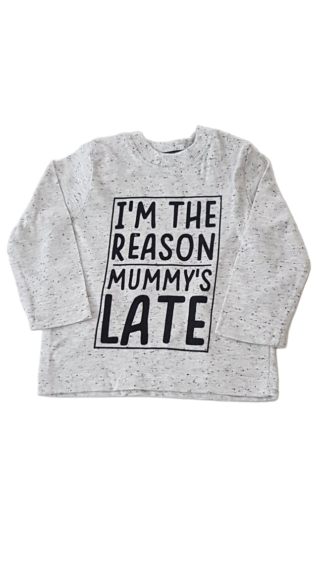 NUTMEG FELIRATOS KISFIÚ FELSŐ 68 Hover Image