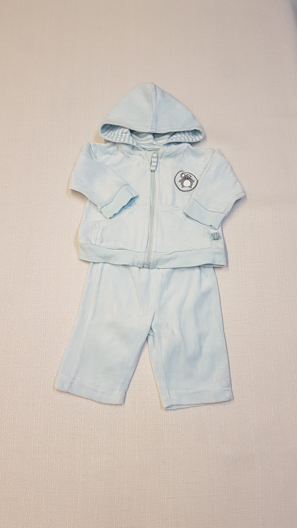 DIVATOS PIHE-PUHA VILÁGOSKÉK KÉTRÉSZES SZABADIDŐ SZETT 62