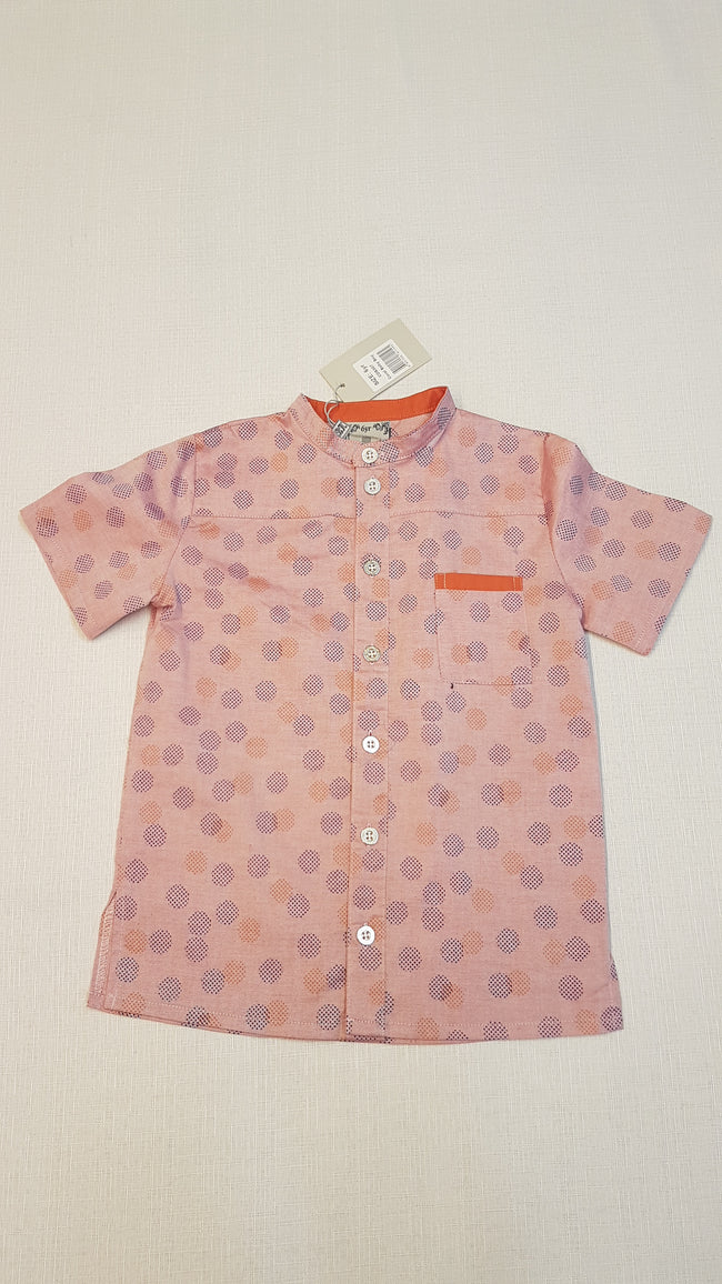 CIMKÉS BUCKINGHAM ELEGÁNS,PRÉMIUM MINŐSÉGŰ KISFIÚ ING 116-122 Hover Image