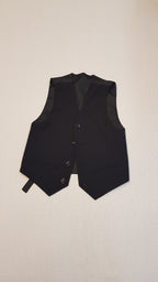 EXTRAMINŐSÉGŰ MÉLYSÖTÉTKÉK ELEGÁNS FIÚ ÖLTÖNY MELLÉNY