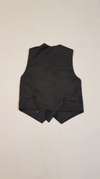 EXTRAMINŐSÉGŰ MÉLYSÖTÉTKÉK ELEGÁNS FIÚ ÖLTÖNY MELLÉNY