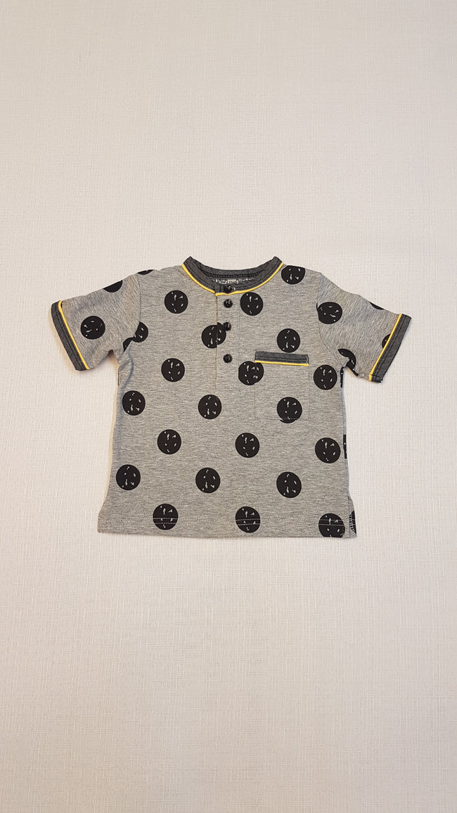 CIMKÉS BUCKINGHAM SZÜRKE ÉDES KISLÁNY PÓLÓ 80-86 Hover Image