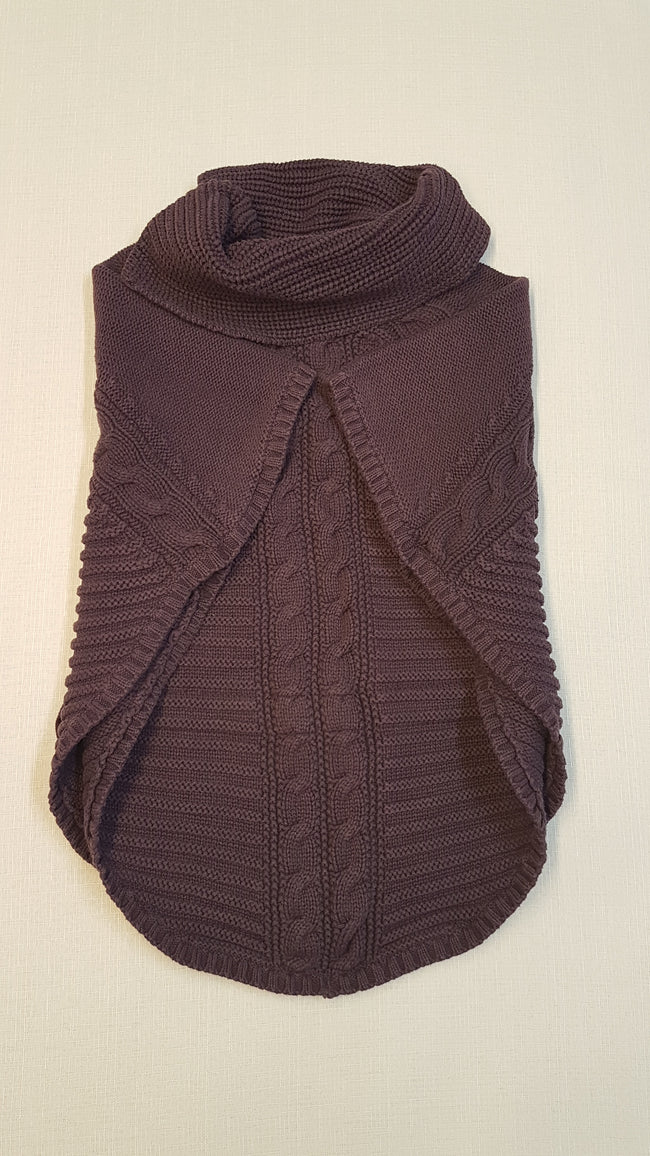 LILA, DIVATOS KÖTÖTT KISLÁNY PONCSO 146-152 Main Image