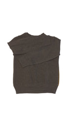 BLUMINT DIVATOS SZÜRKE SZÍNŰ, KOCKÁS KISFIÚ  PULÓVER