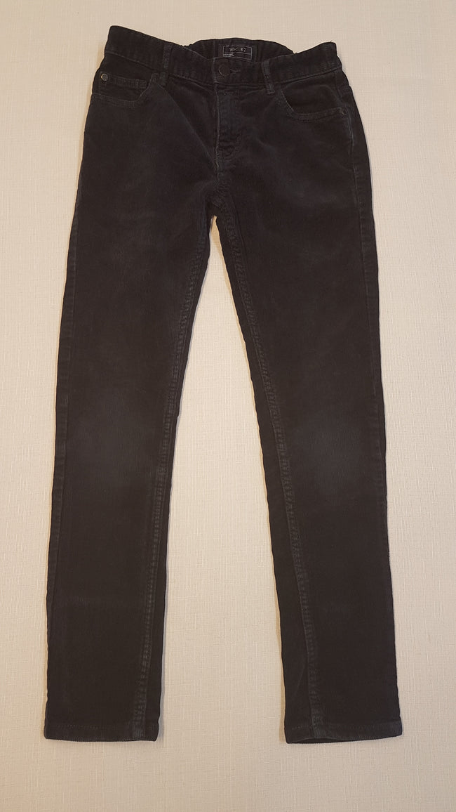 NEXT SÖTÉTKÉK SZÍNŰ BÁRSONY NADRÁG Hover Image