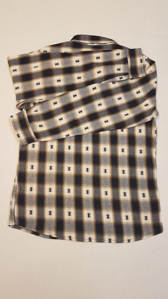 REBEL VAGÁNY, TRENDI , KOCKÁS HOSSZÚ UJJÚ ING Main Image