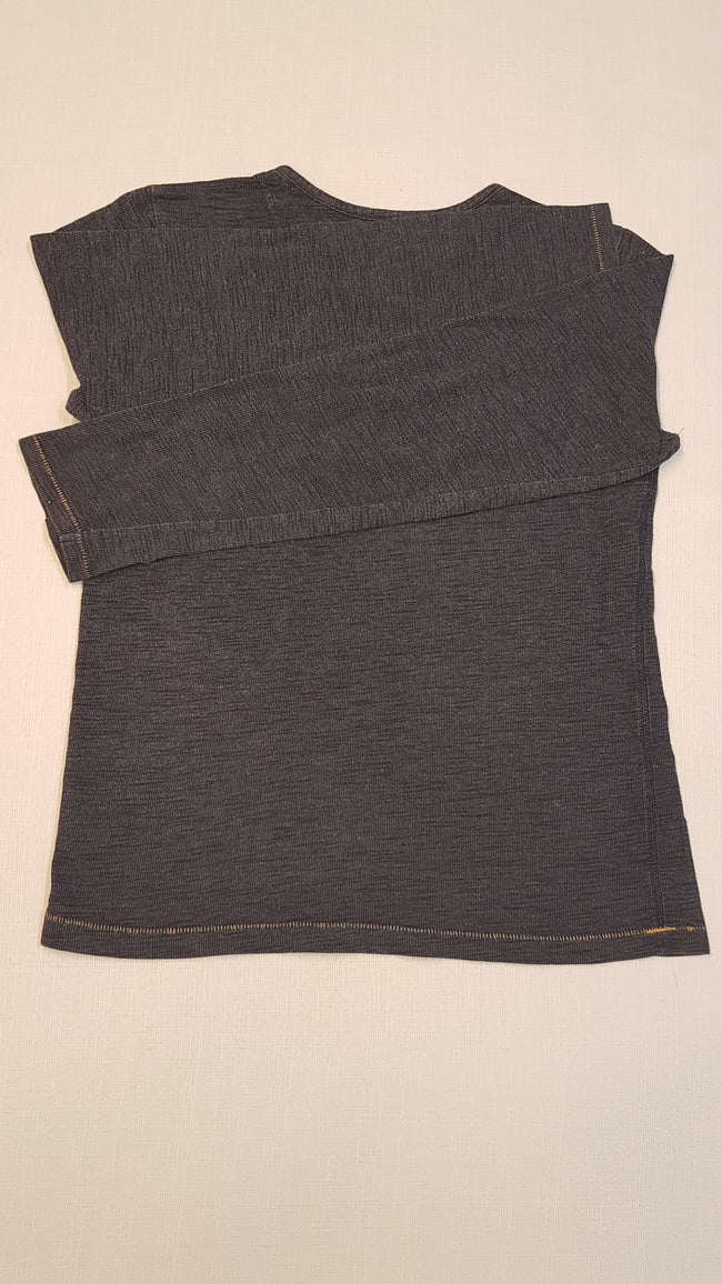 H&M DIVATOS HOSSZÚ UJJÚ GOMBOS, KEREK NYAKÚ VÉKONY PULÓVER Main Image