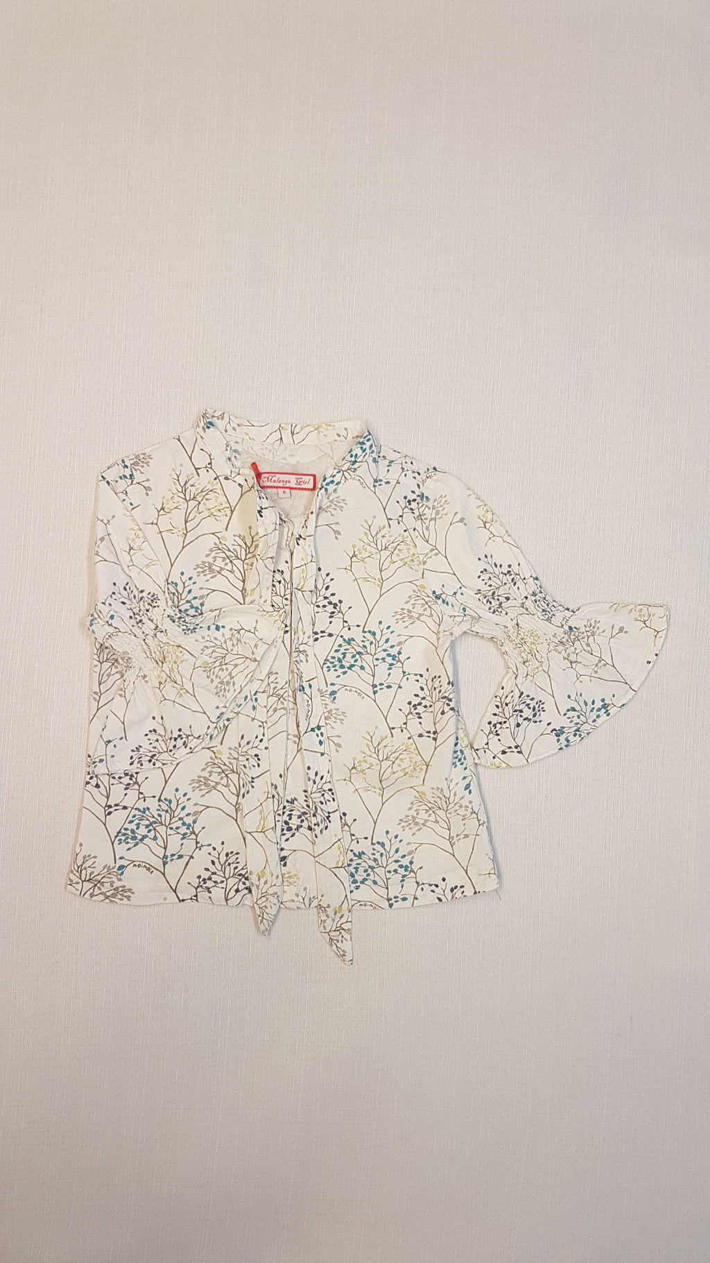 MELANGE GIRL LENVÁSZON BLÚZOCSKA