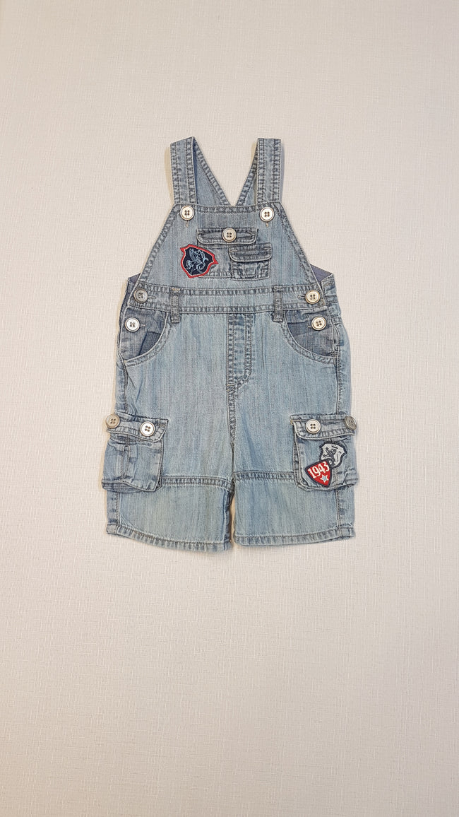 MATALAN VAGÁNY KISFIÚ KANTÁROS ,RÖVID FARMERNADRÁG Hover Image