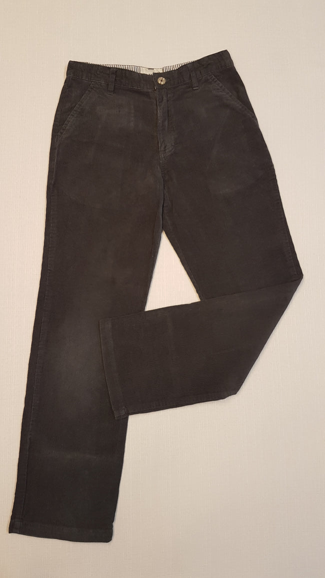 ÚJ ALL NAVY SZÜRKE KORDNADRÁG, ÁLLÍTHATÓ GUMIS DERÉKRÉSSZEL Hover Image