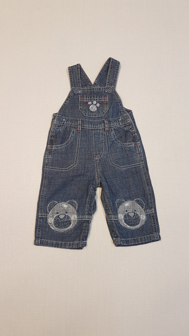 ÚJ M&CO BABY VAGÁNY KANTÁROS, GOMBOS, CÉRNAMINTÁS KISFIÚ FARMER NADRÁG Hover Image